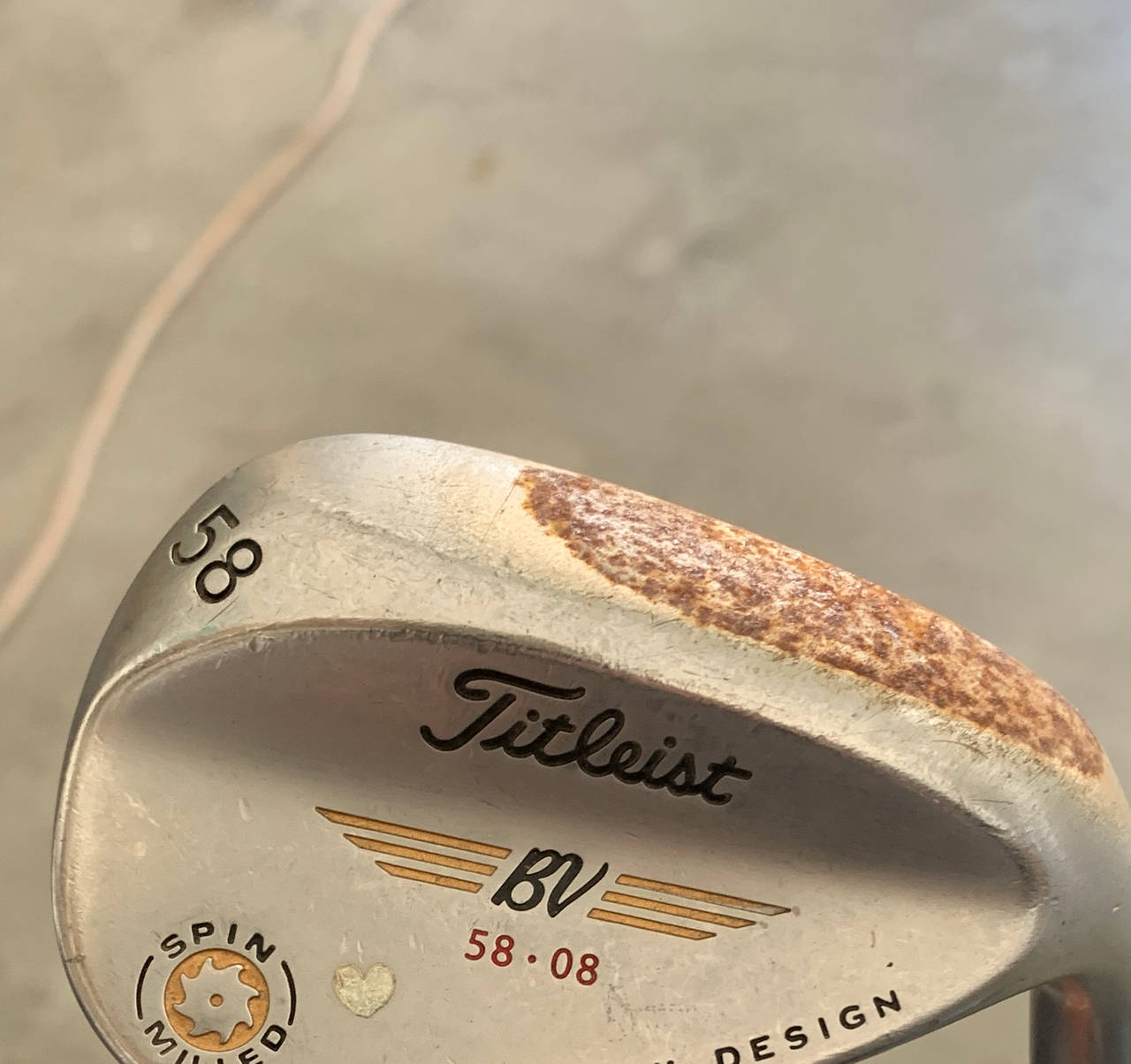 Titleist Vokey Design Spin Milled 58-08 Wedge