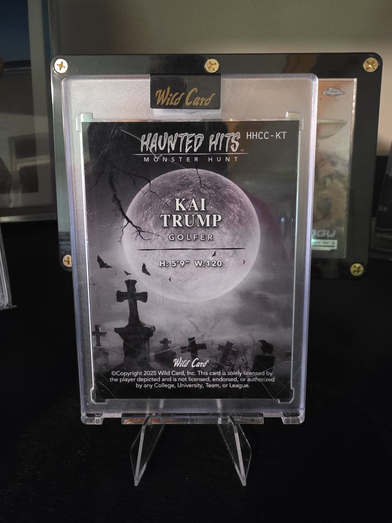 Kai Trump Wild Card Haunted Hits Monster Hunt 2/2 Trading Card