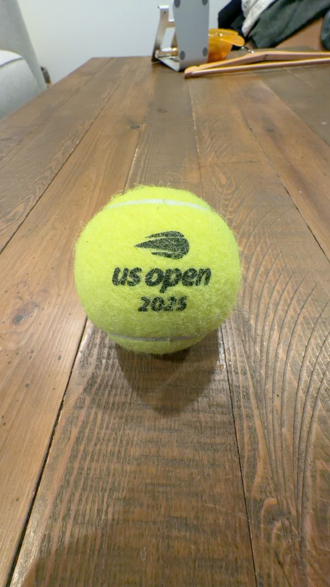 2025 Wilson US Open GAME PLAYED Official Tennis Ball Yellow NEW YORK GRAND SLAM