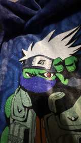 Teenage Mutant Ninja Turtles x Naruto Mashup Fleece Throw Blanket - Image 5