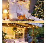 JMEXSUSS 100 LED Connectable Globe String Lights Indoor Bedroom, No Remote - Image 6