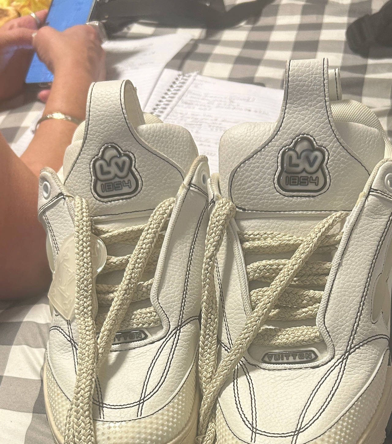 Louis Vuitton LV Skate Sneaker White
