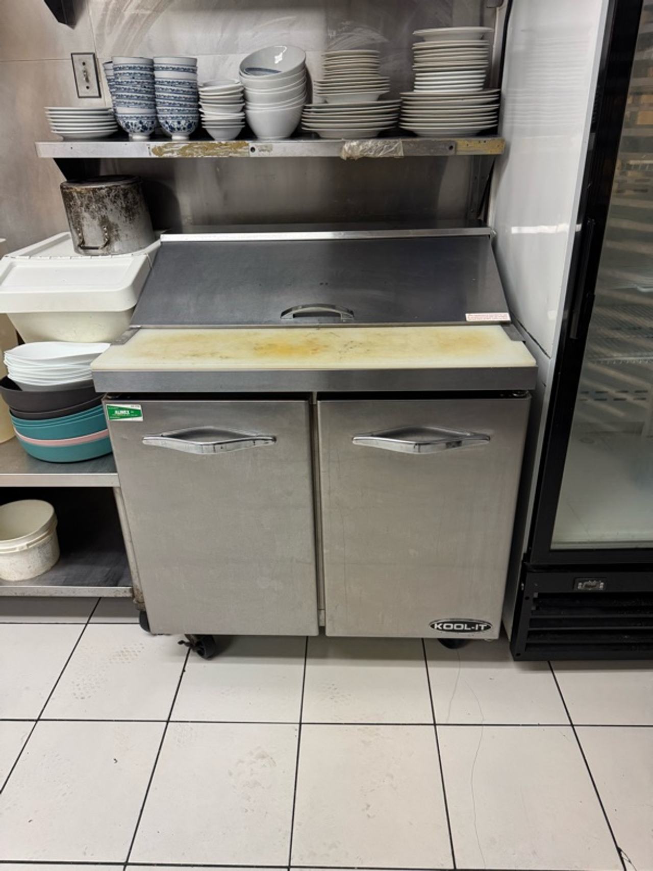 Megatop Sandwich Prep Table 48-inch