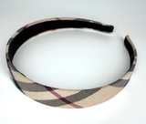 Burberry Vintage Check Headband Nova Plaid - Image 4