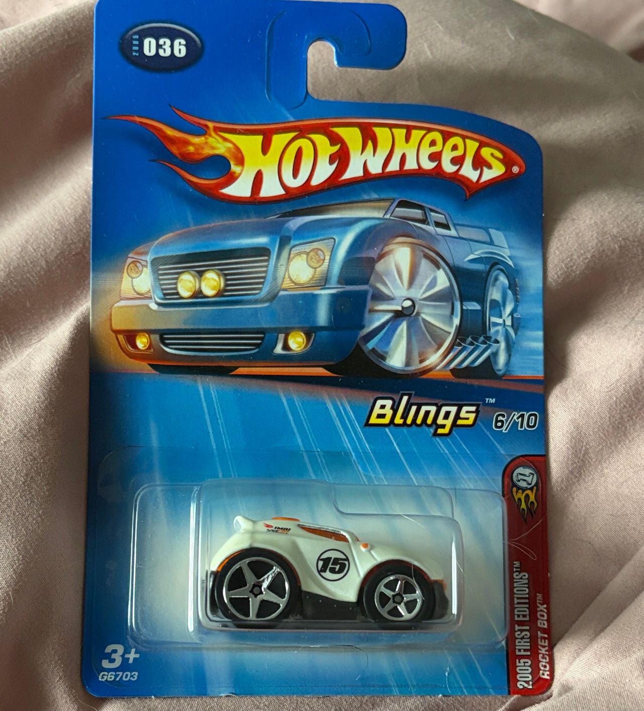 Hot Wheels 2005 First Editions Blings Rocket Box