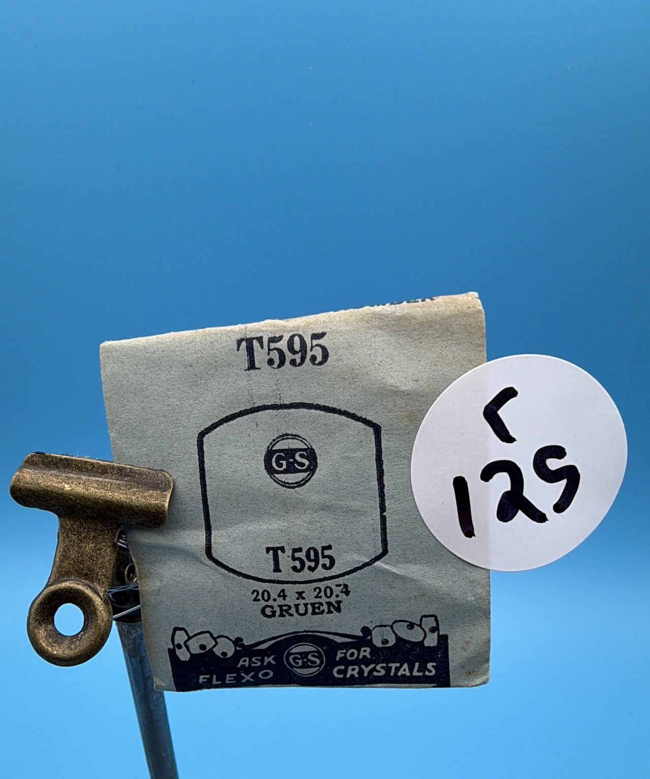 G-S Flexo T595 Watch Crystal for Gruen