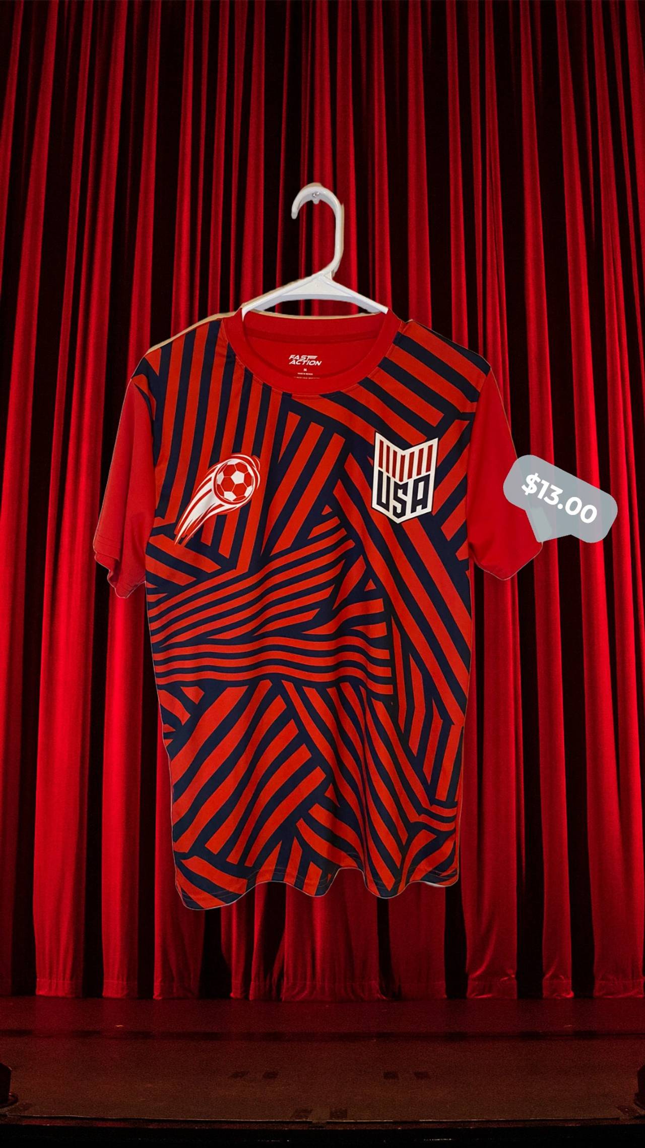 USA National Team Soccer Jersey M