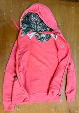 Under Armour Women's Pink Camo Full-Zip Hoodie - Image 3