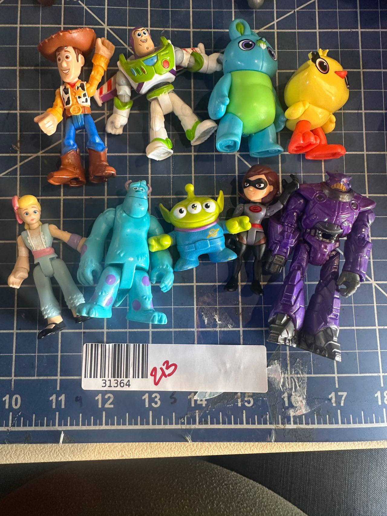 Fisher-Price Imaginext Disney Pixar poseable Figure 10 pcs