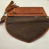 Myra Bag Hairon Leather Wristlet Clutch - Image 4