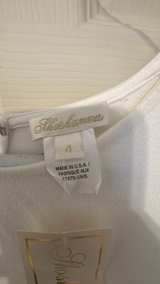 Shoshanna White Bell Sleeve Studded Dress - Image 3