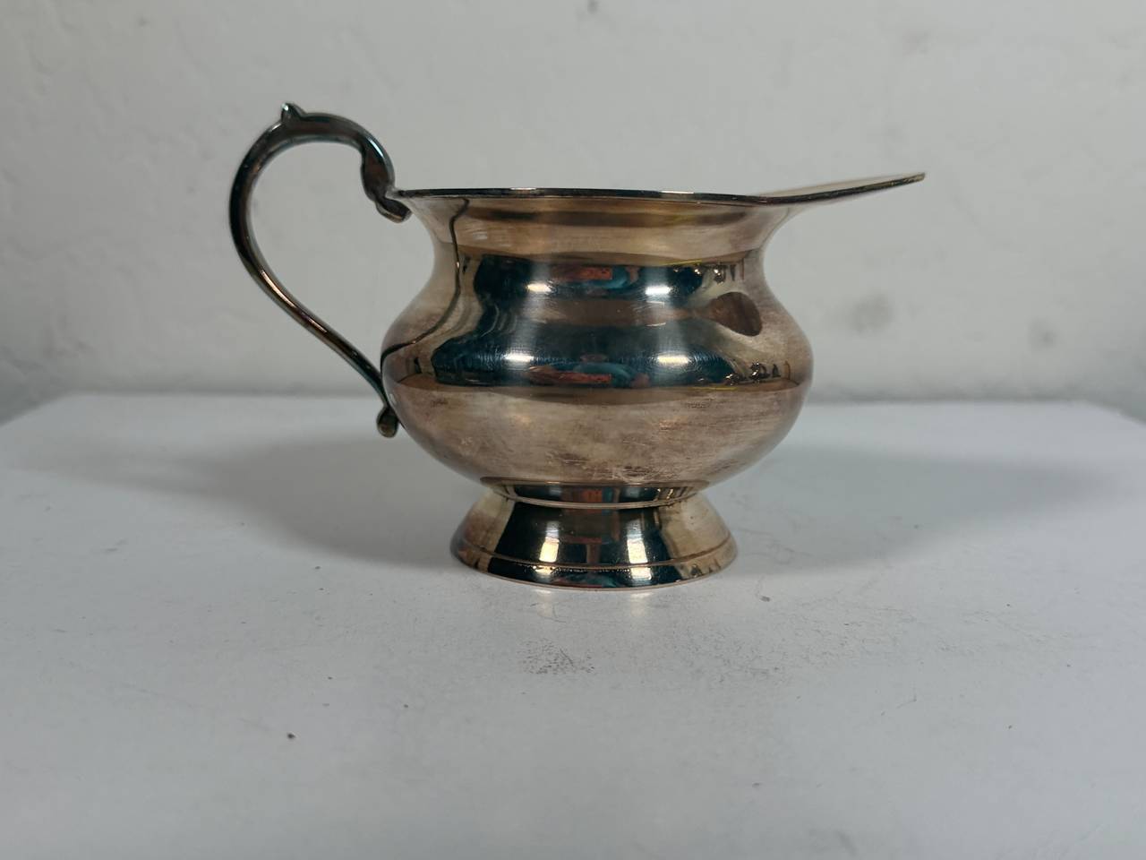 Vintage Silver Plated Creamer Pitcher