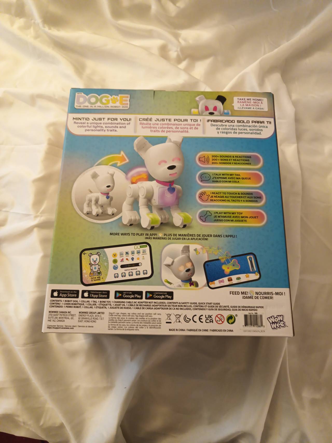 WowWee MINTID Dog-E Interactive Robot Dog