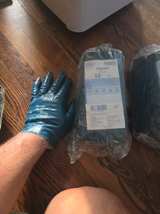 3pr large  size 10 Ansell Hynit 32-125 Work Gloves - Image 2
