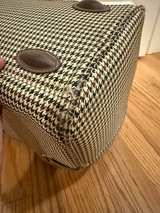 London Fog Oxford II 16" Olive Houndstooth Satchel - Image 4