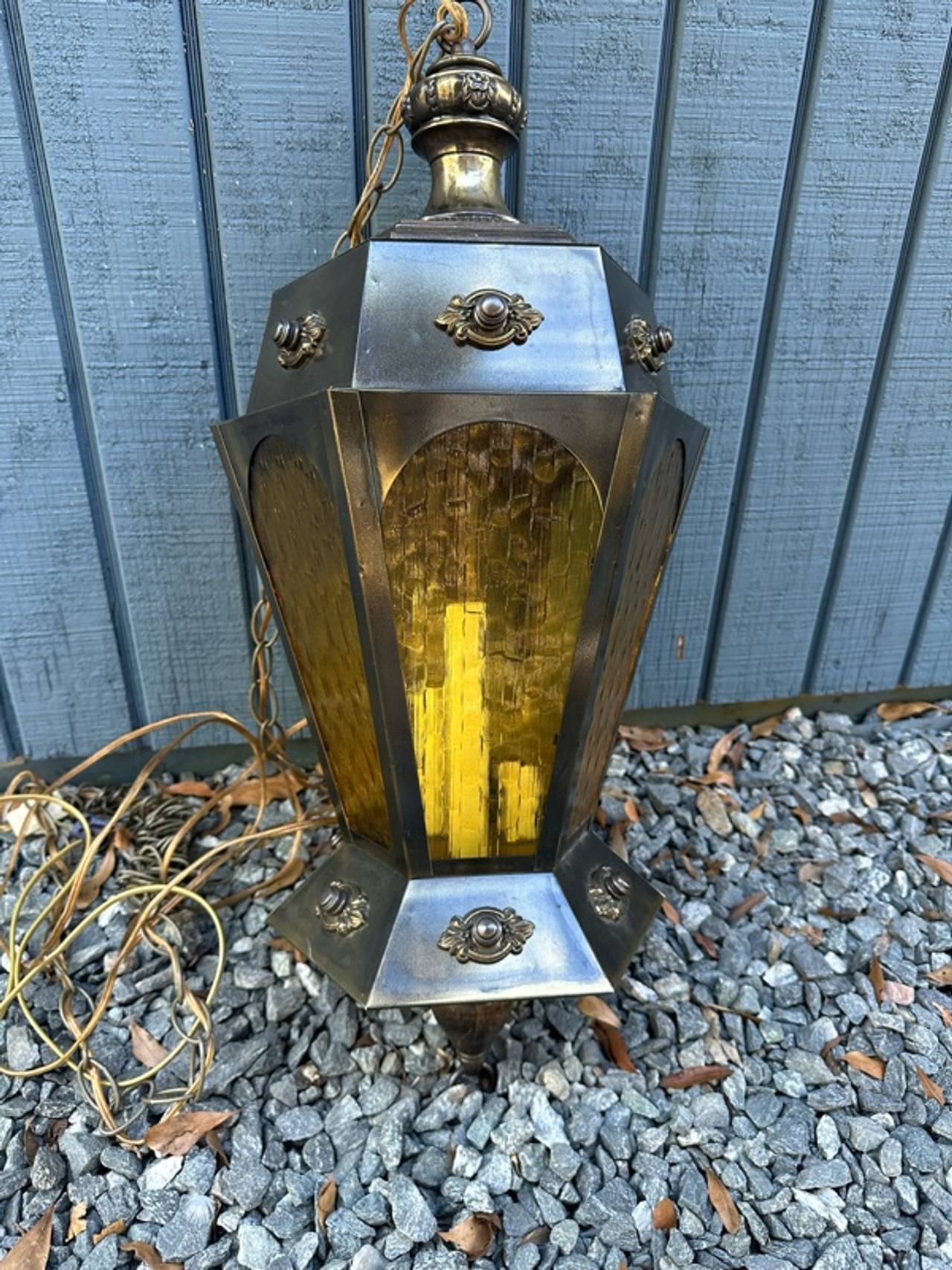 Vintage Swag Lantern 