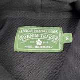 Denim Tears Cotton Wreath Zip Hoodie Black - Image 3
