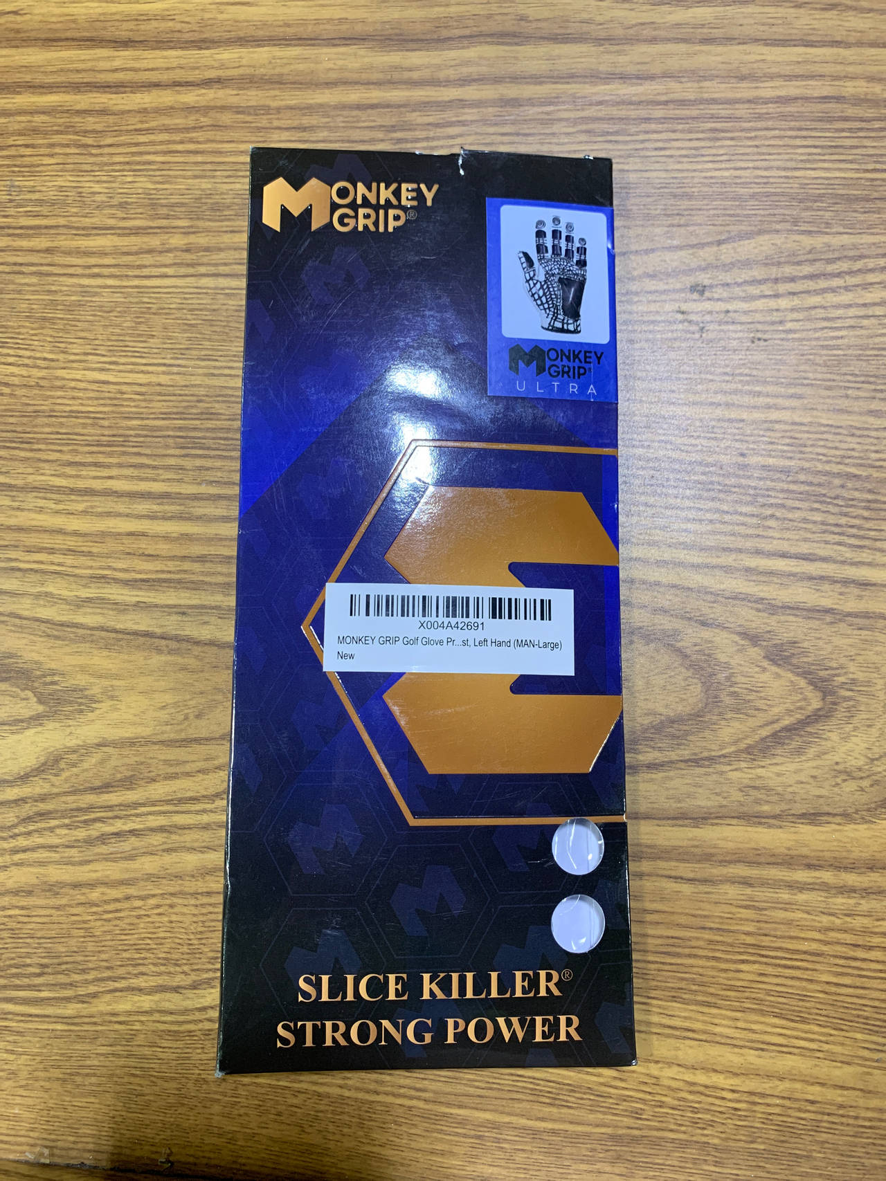 Monkey Grip Slice Killer Golf Glove