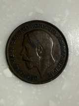 1920 Great Britain One Penny Coin E5 - Image 3
