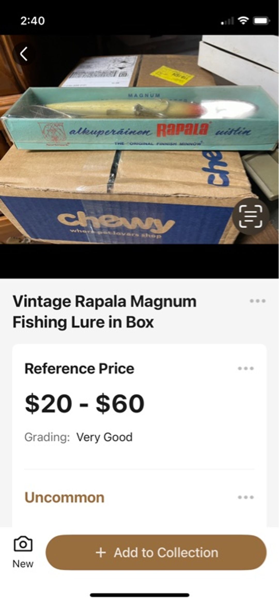 Rapala Magnum Countdown CD-18 Silver 7-inch