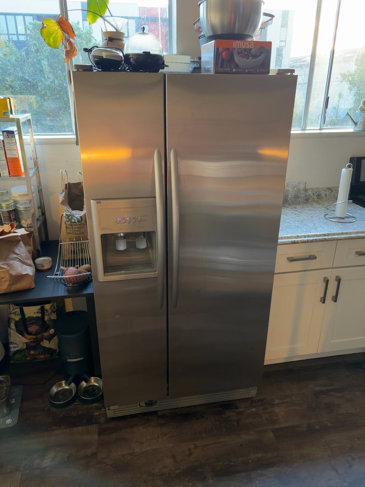 Frigidaire Side-by-Side Refrigerator Stainless Steel