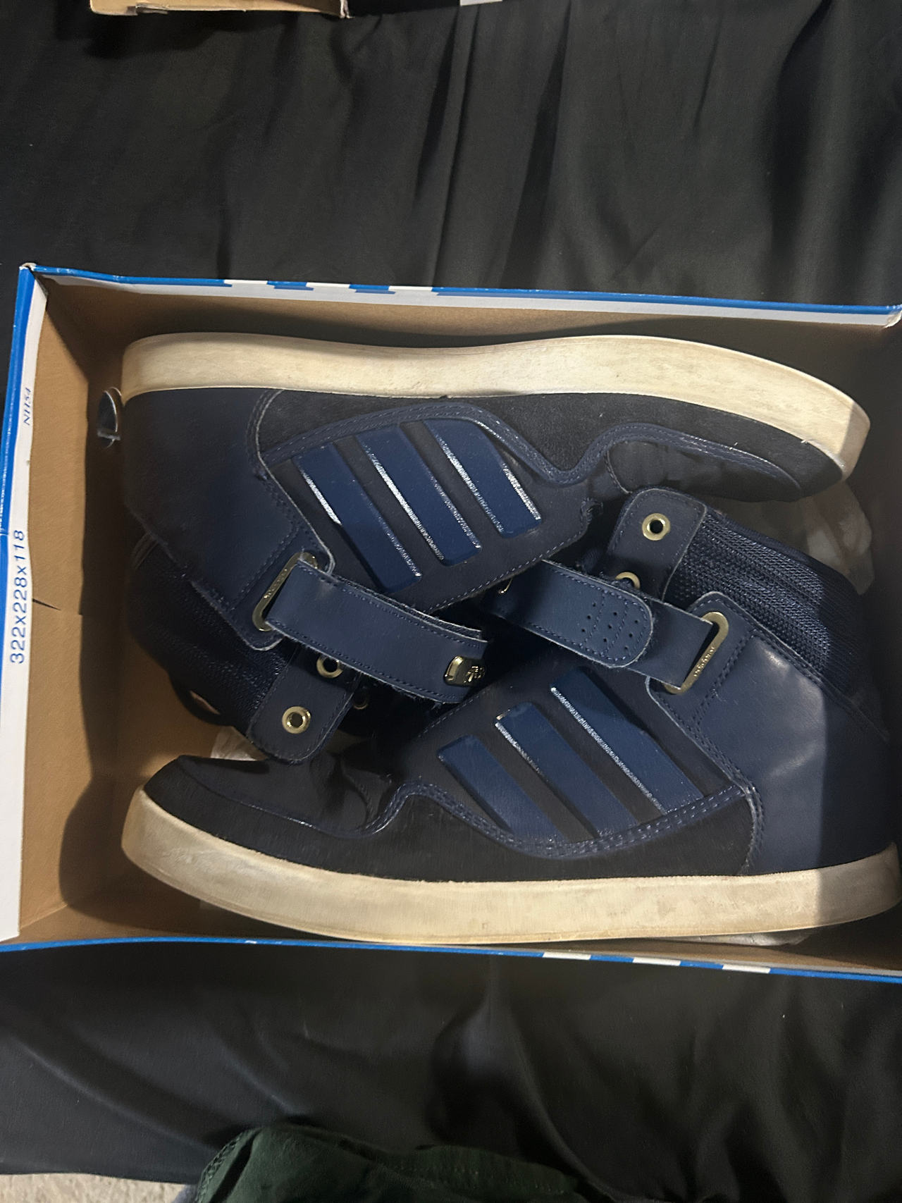 Adidas high-top sneakers