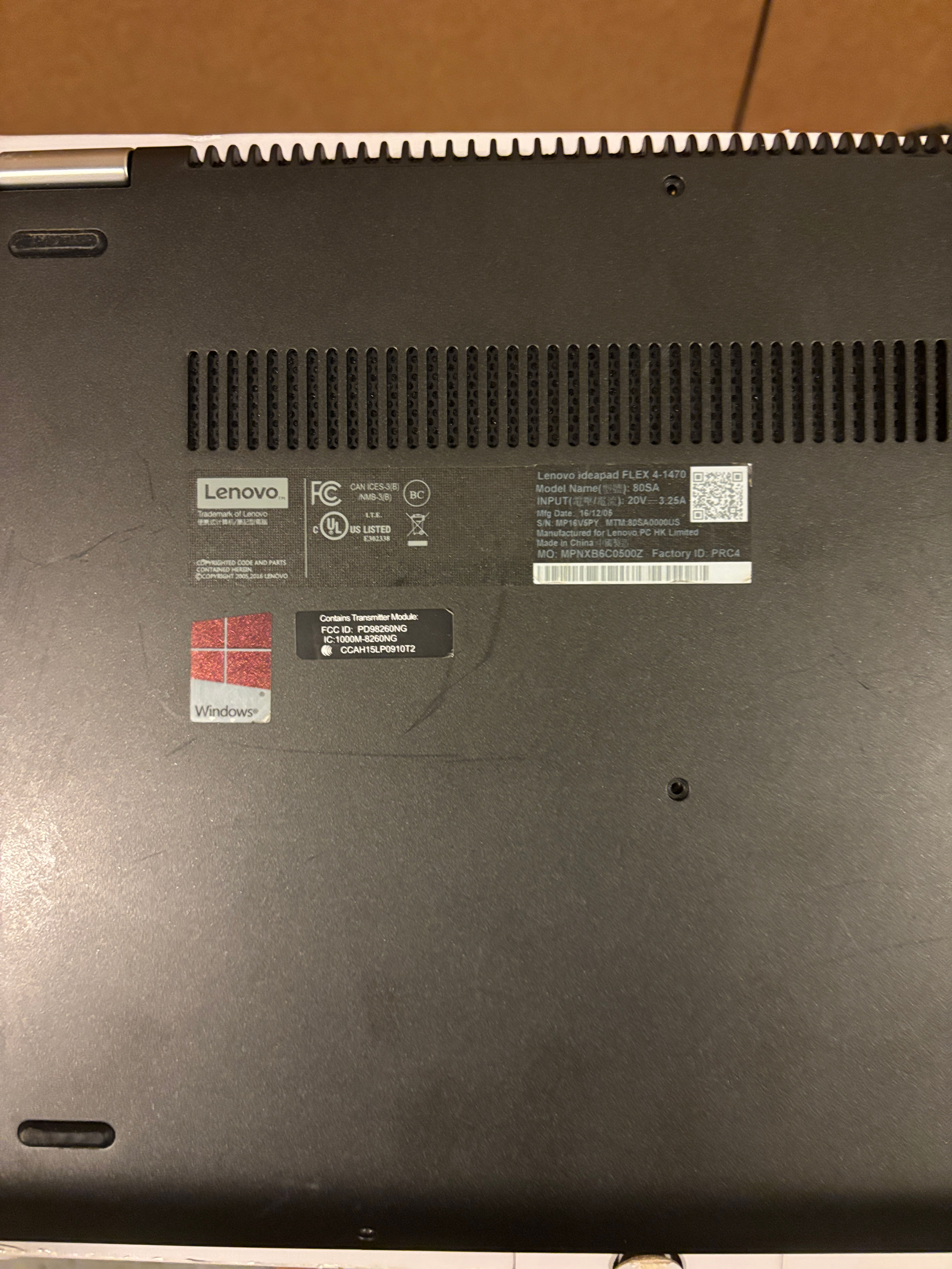 Lenovo ideapad FLEX 4-1470