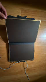 Vintage Oval Wooden Acetate Scrapbook/Photobook - Image 4