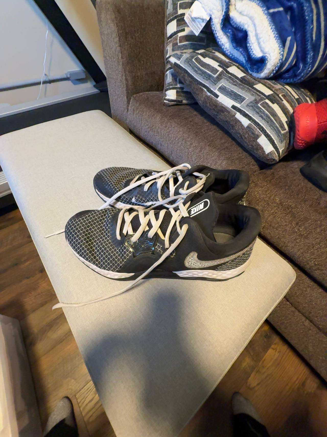 Nike Renew Elevate II Black/White Basketball Shoes
