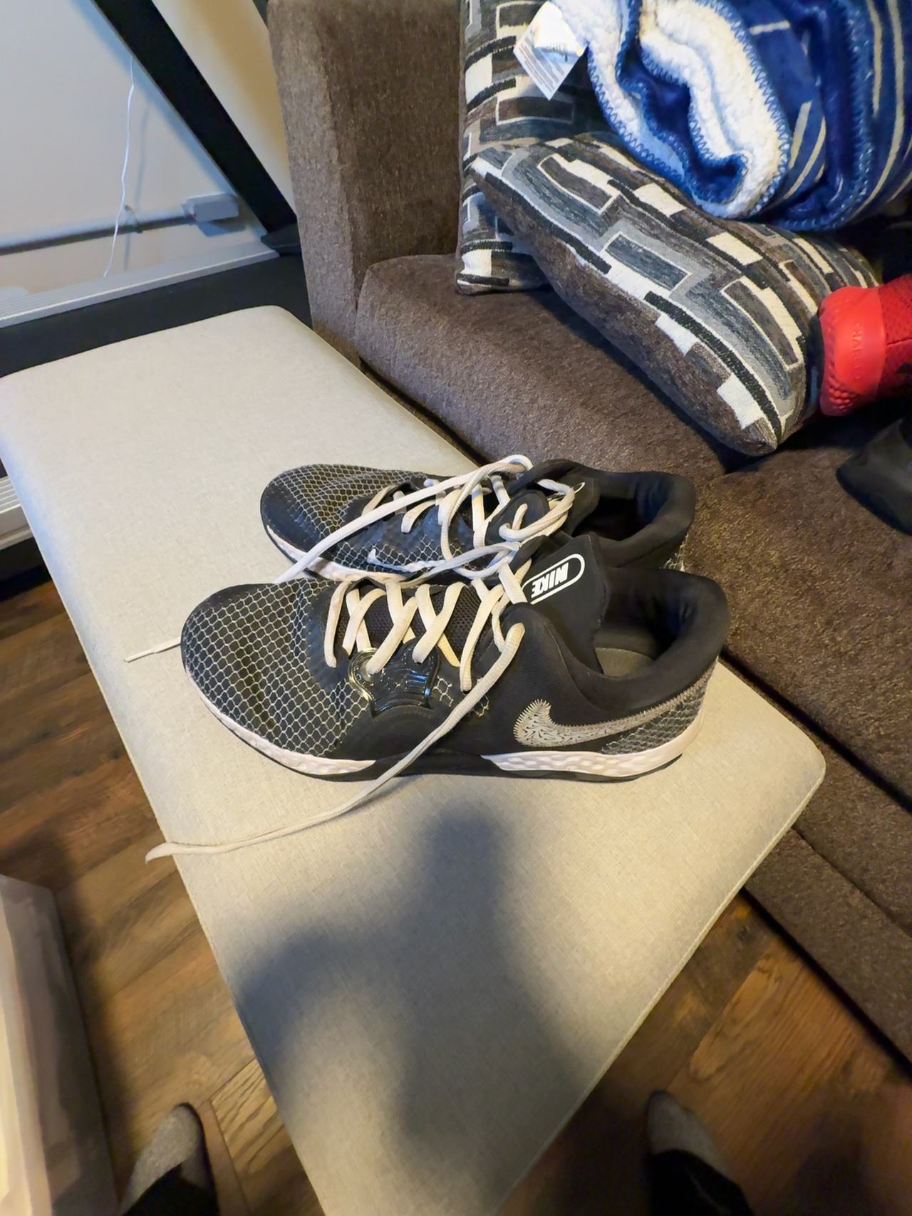 Nike Renew Elevate II Black/White Basketball Shoes