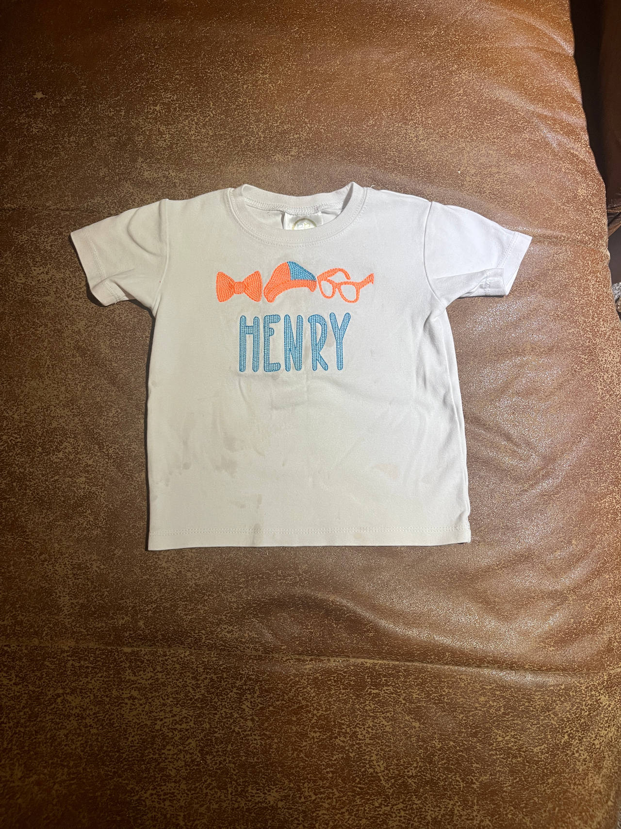 Henry Personalized Blippi Kids T-Shirt