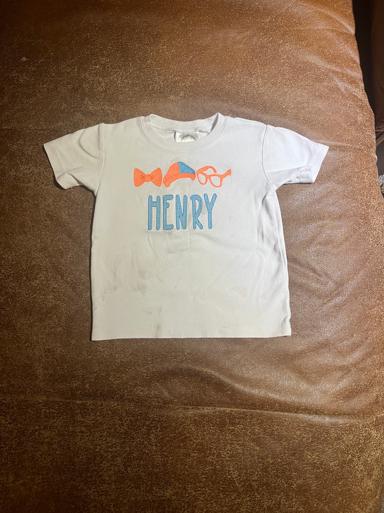 Henry Personalized Blippi Kids T-Shirt