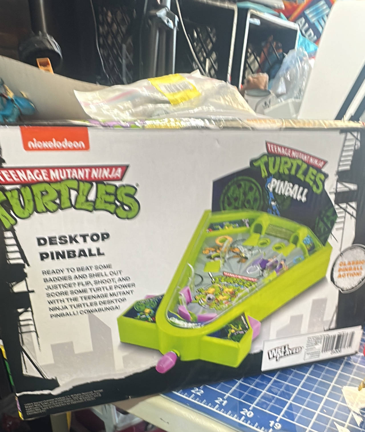 Teenage Mutant Ninja Turtles Desktop Pinball Game. 205^