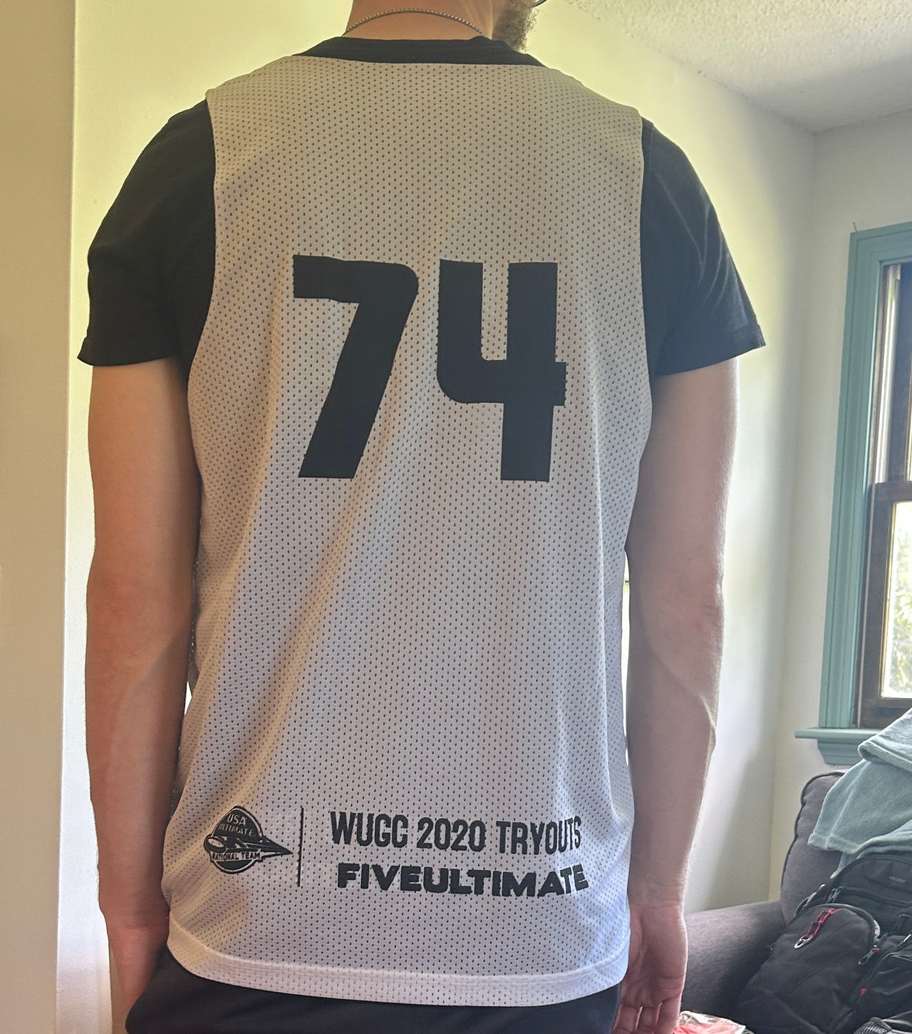 Five Ultimate WUGC 2020 Tryouts Reversible Jersey