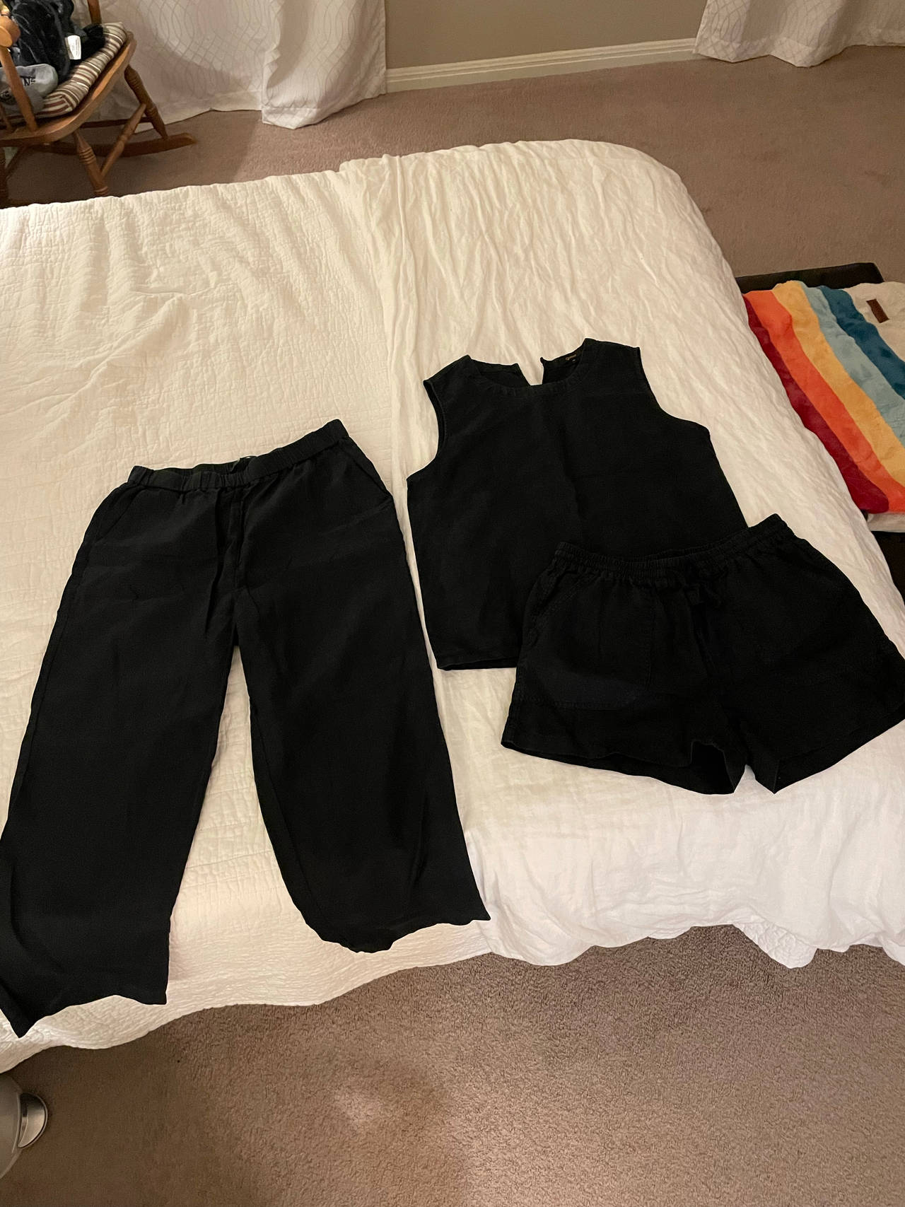 Quiet luxury! Chic Quince European Linen 3-piece capsule wardrobe!