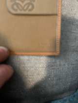 Loewe Anagram Small Vertical Wallet Brown - Image 5
