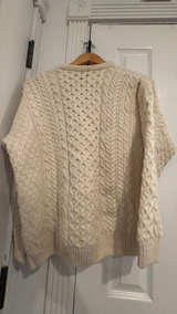 Carraig Donn Vintage Women's Cable Knit Aran Cardigan - Image 3