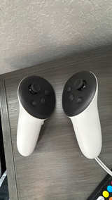 Meta Quest 3 With 2 controlled and a Kiwi head strap - Image 2