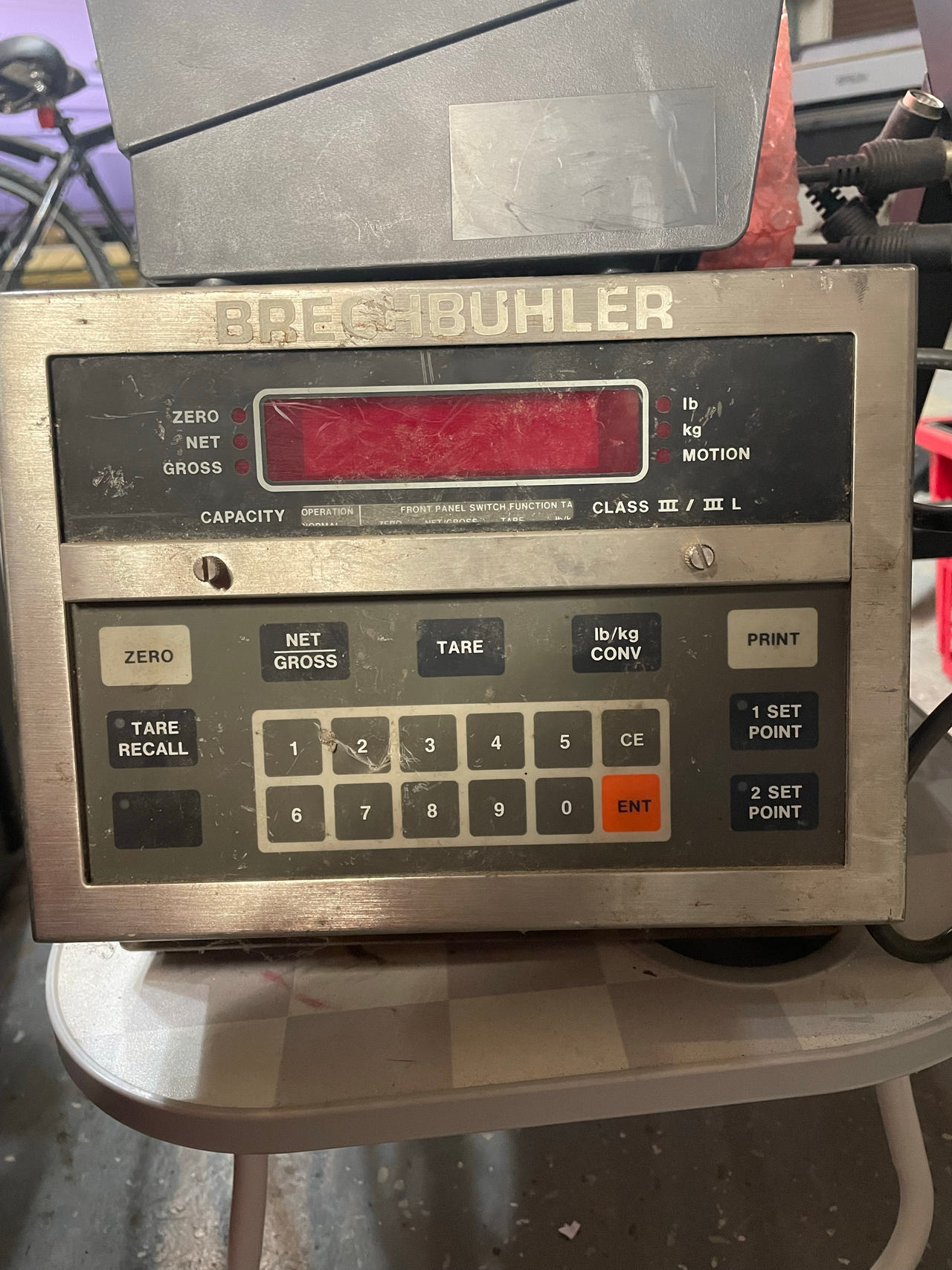 Brecknell Buhler Industrial Scale Indicator