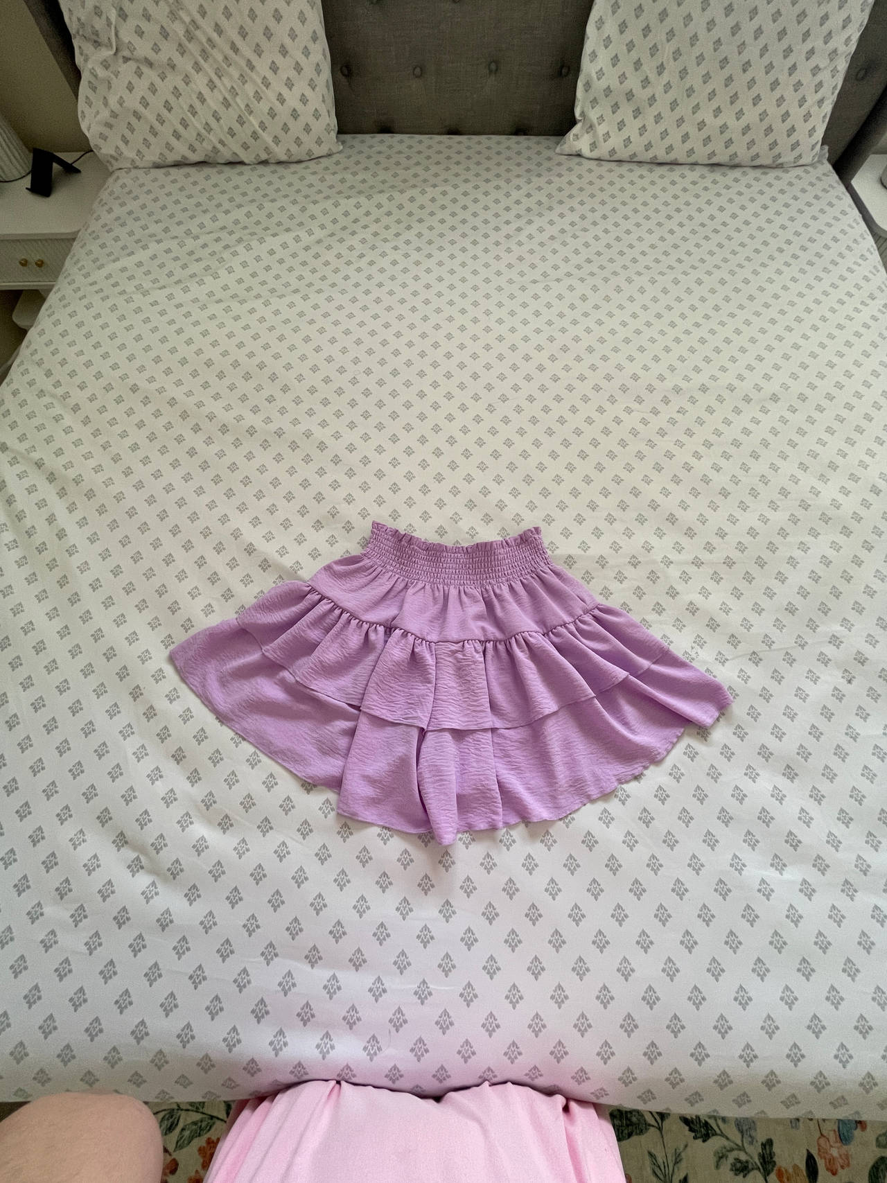 Girls' Tiered Ruffle Skirt