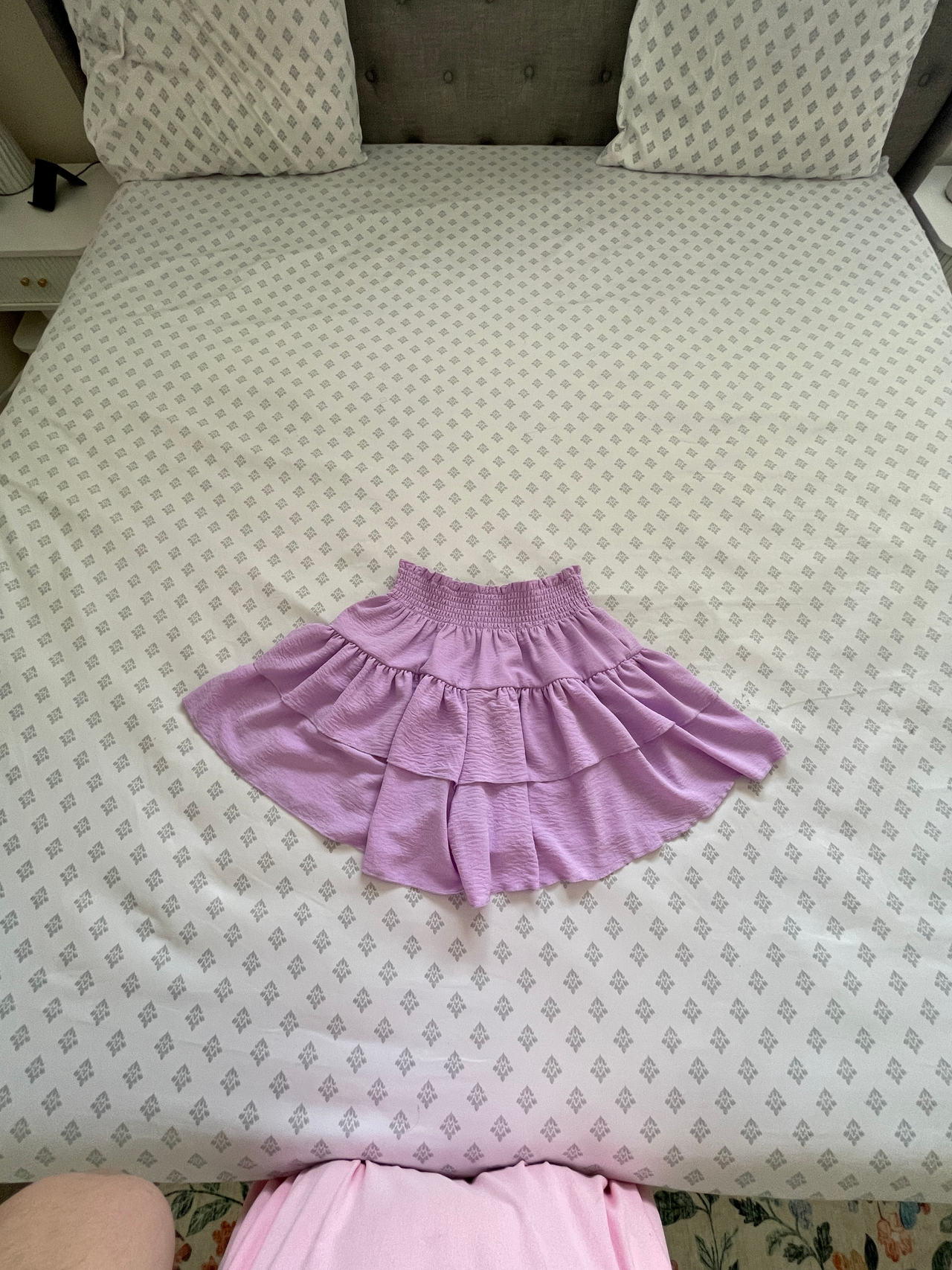 Girls' Tiered Ruffle Skirt