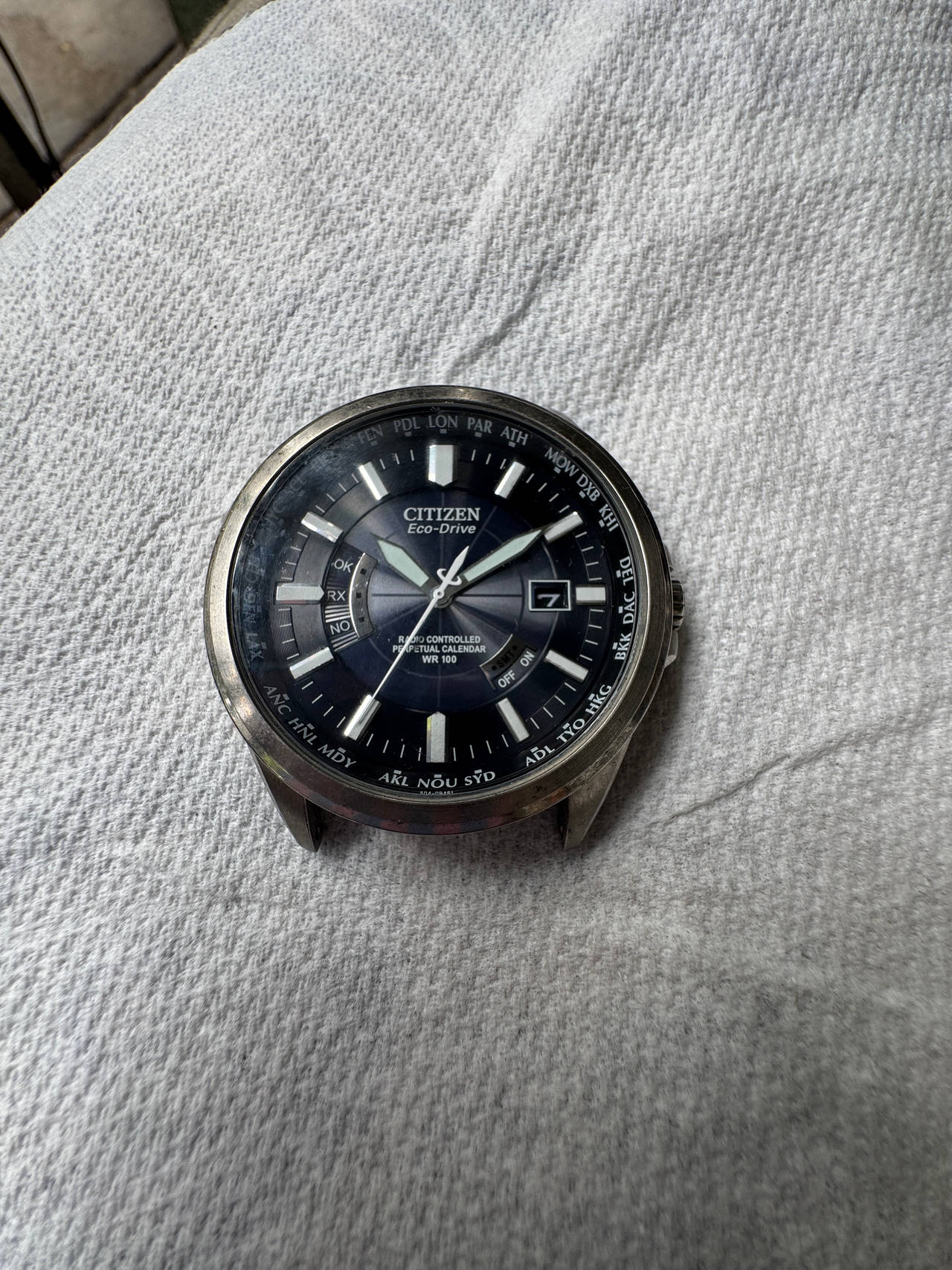 Citizen Eco-Drive World Chronograph A-T