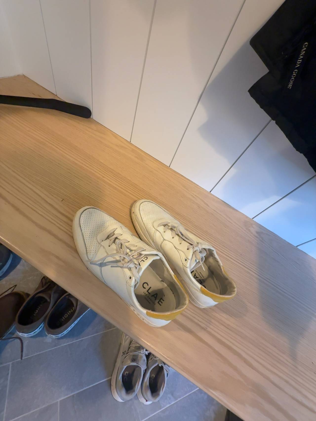 Clae Malone Vegan Sneaker Off-White