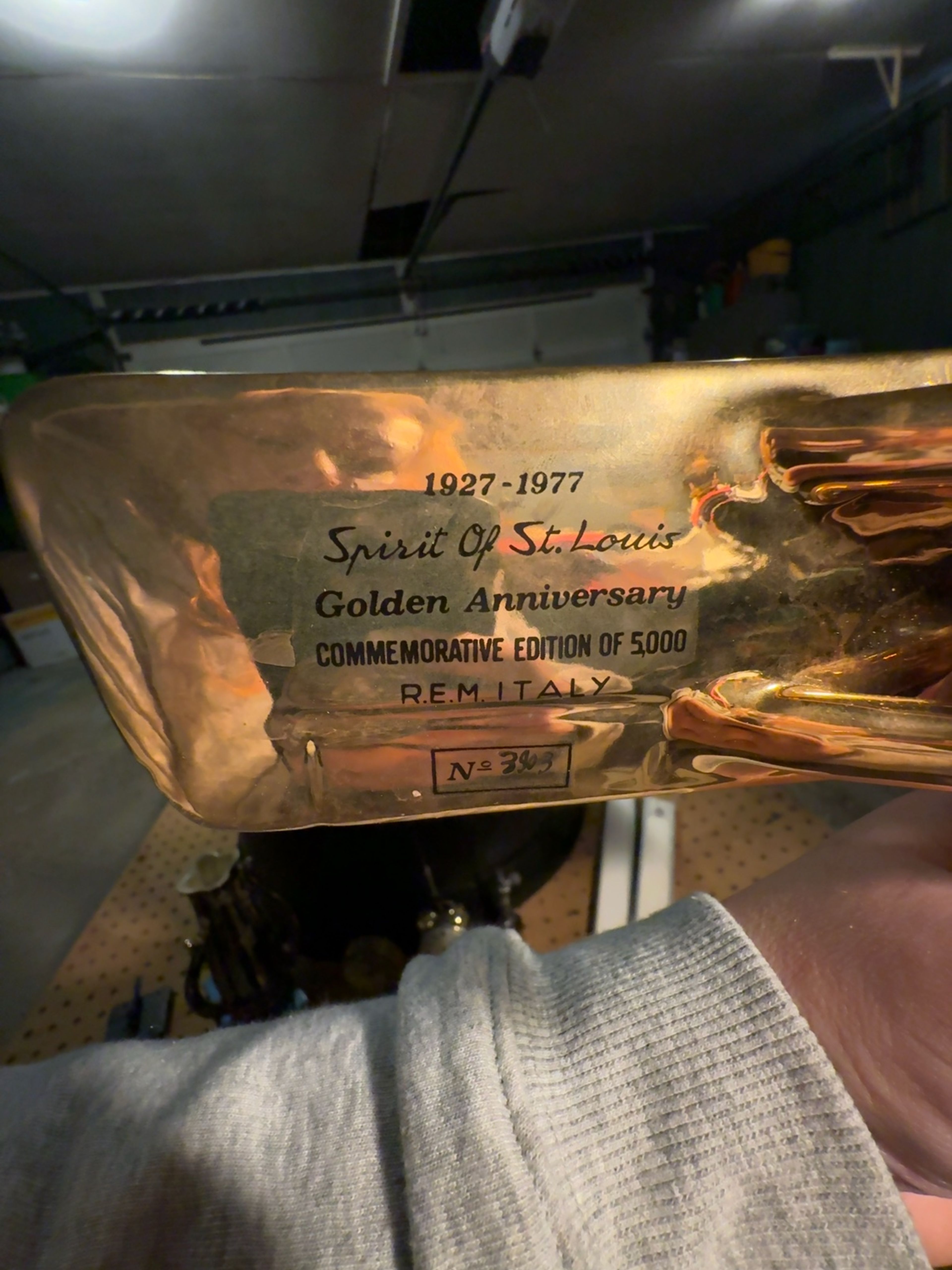 Famous First Spirit of St. Louis Golden Anniversary Decanter