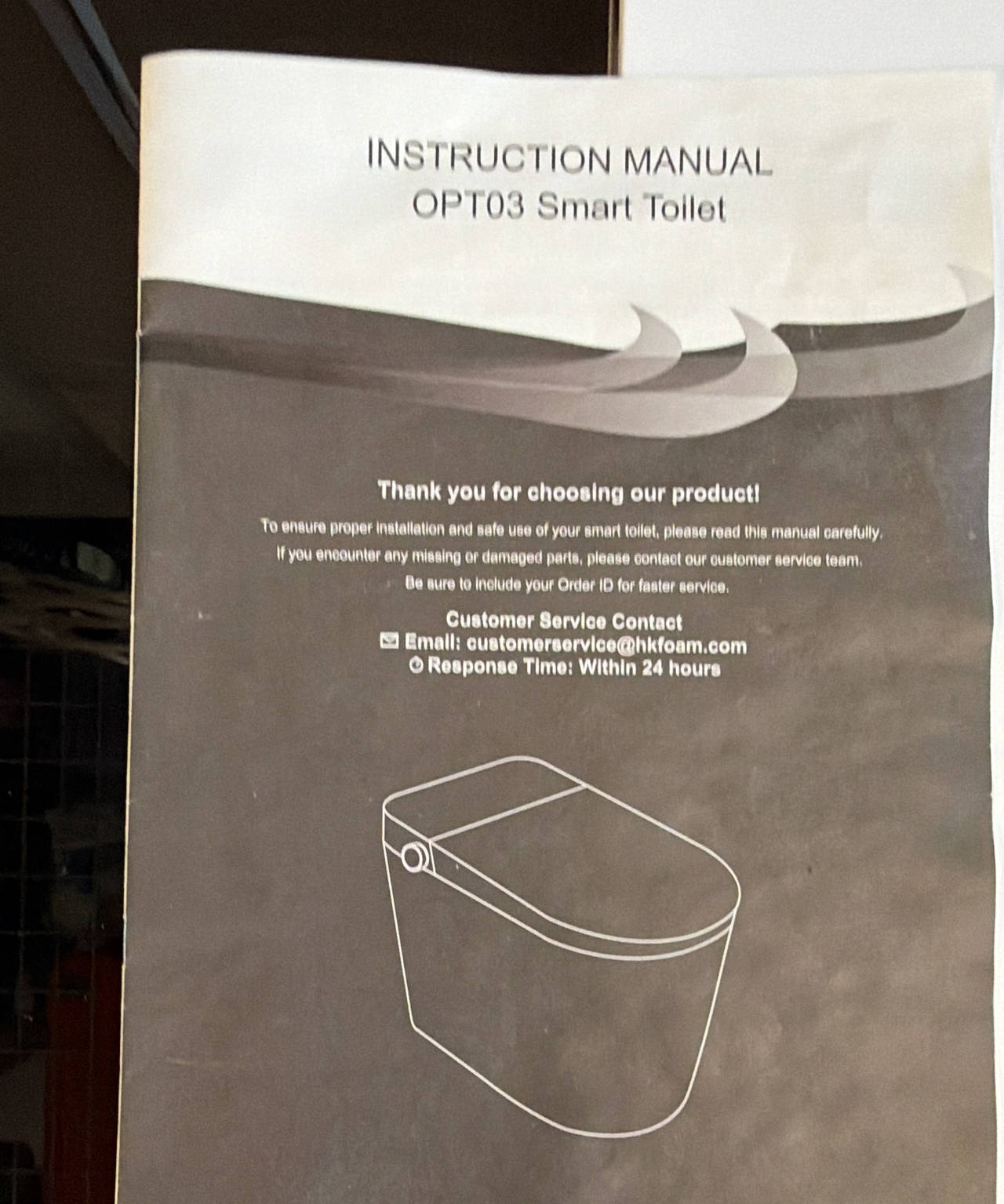 HKFOAM OPT03 Smart Toilet