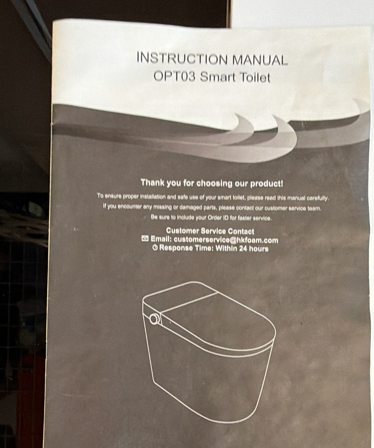 HKFOAM OPT03 Smart Toilet