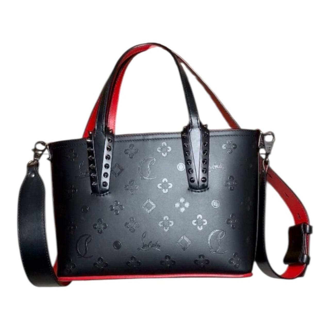 Christian Louboutin Cabata Mini Tote Black/Red