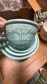 Homer Laughlin Apple Tree Mixing Bowl Set (4) - Image 2