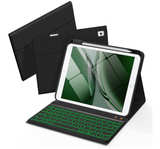 Keyboard Case for iPad 9th 8th 7th Generation 10.2 - 7 Colors Backlit Detachable - Image 1