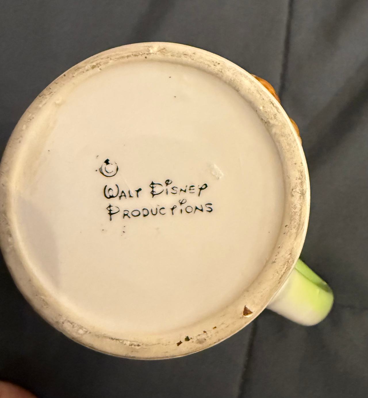 Vintage Walt Disney Productions Ceramic Mug